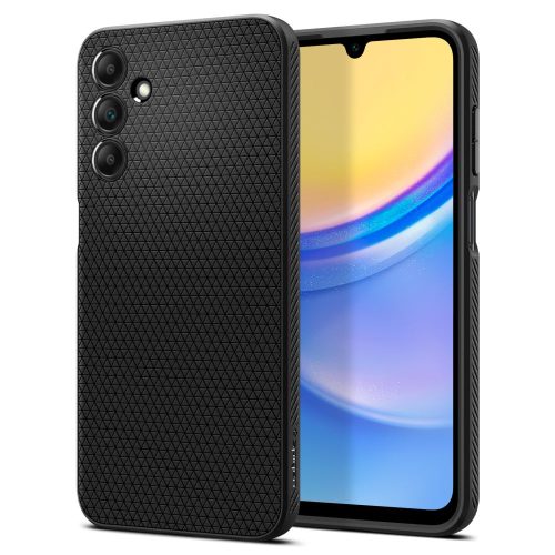 Samsung Galaxy A15 4G / 5G Liquid Air maciņš - matēti melns