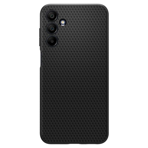 Samsung Galaxy A15 4G / 5G Liquid Air maciņš - matēti melns