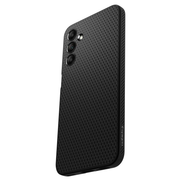Samsung Galaxy A15 4G / 5G Liquid Air maciņš - matēti melns