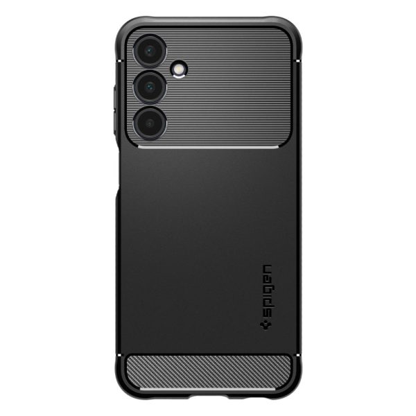 Samsung Galaxy A25 5G Rugged Armor maciņš - matēti melns