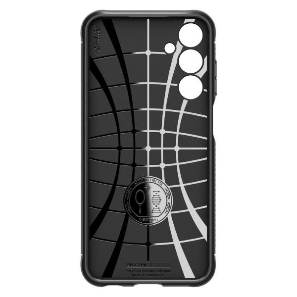 Samsung Galaxy A25 5G Rugged Armor maciņš - matēti melns