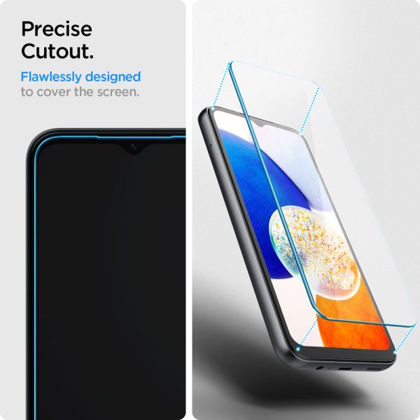 Rūdīts stikls Samsung Galaxy A15 4G / 5G / A25 5G Glas.tR Slim - 2 gab.