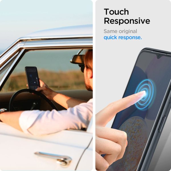 Rūdīts stikls Samsung Galaxy A15 4G / 5G / A25 5G Glas.tR Slim - 2 gab.