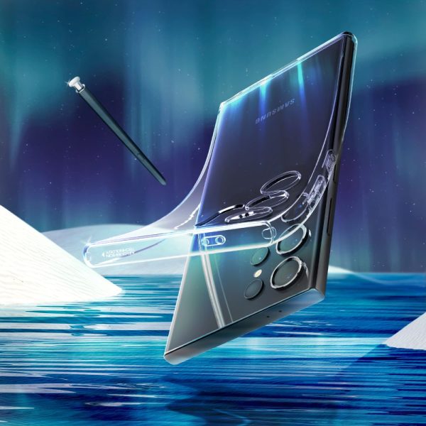Aizsargvāciņš Samsung Galaxy S24 Ultra Liquid Crystal - caurspīdīgs