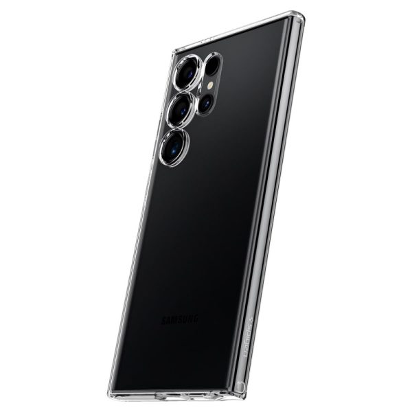 Aizsargvāciņš Samsung Galaxy S24 Ultra Liquid Crystal - caurspīdīgs