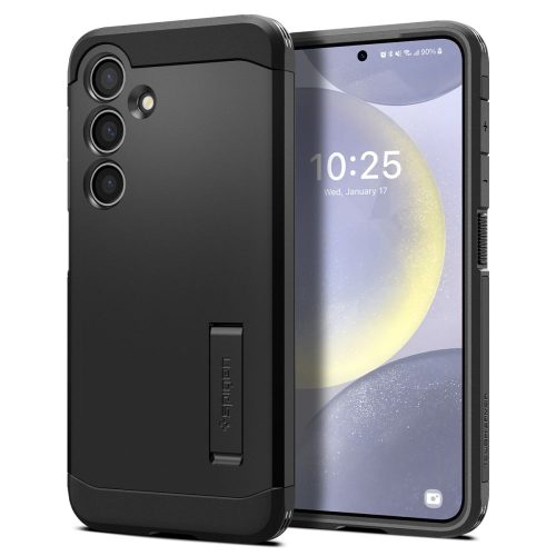 Samsung Galaxy S24+ izturīgais bruņu maciņš - melns
