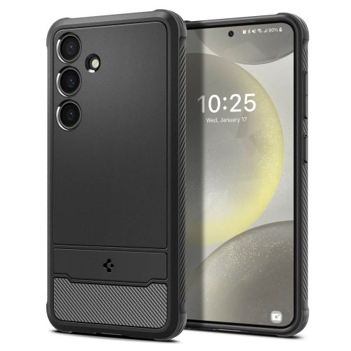Samsung Galaxy S24 izturīgais bruņu aizmugurējais vāciņš - matēti melns