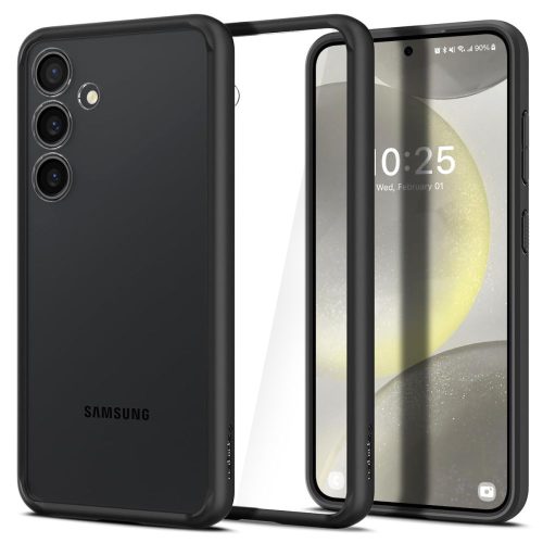 Samsung Galaxy S24 Ultra Hybrid aizmugurējais vāciņš - matēti melns