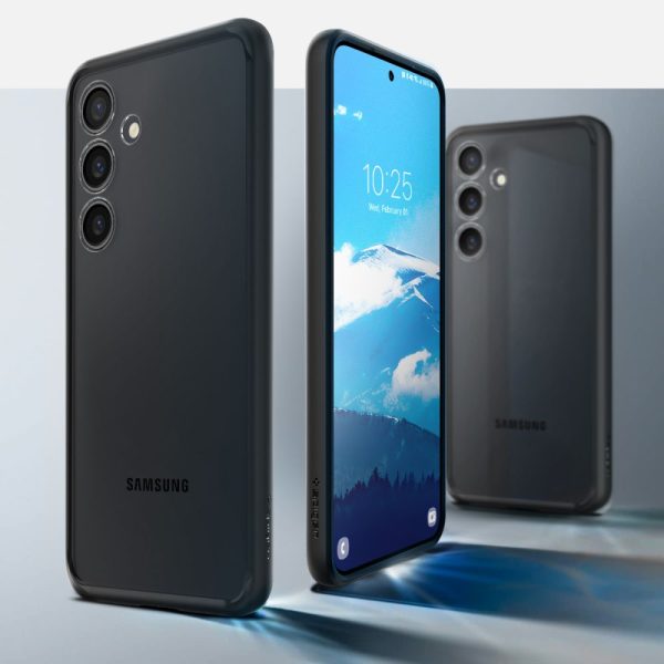 Samsung Galaxy S24 Ultra Hybrid aizmugurējais vāciņš - matēti melns