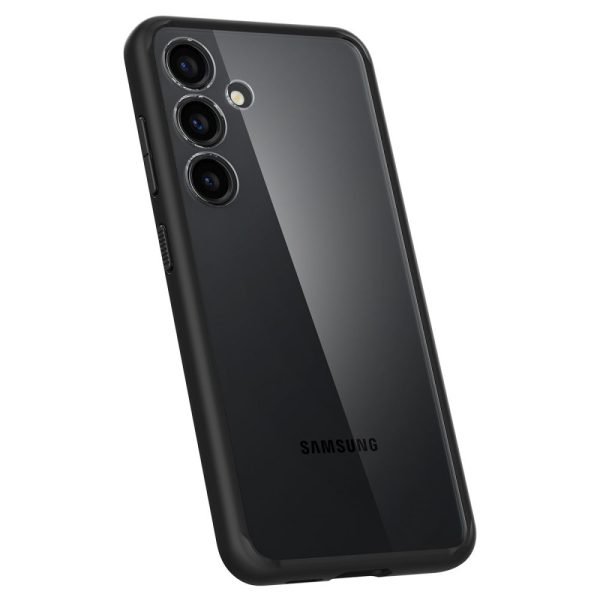 Samsung Galaxy S24 Ultra Hybrid aizmugurējais vāciņš - matēti melns