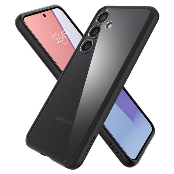 Samsung Galaxy S24 Ultra Hybrid aizmugurējais vāciņš - matēti melns