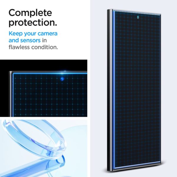 Rūdīts stikls Samsung Galaxy S24 Ultra Glas.tR EZ Fit - 2 gab.