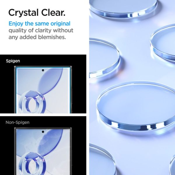 Rūdīts stikls Samsung Galaxy S24 Ultra Glas.tR EZ Fit - 2 gab.