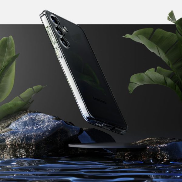 Šķidro kristālu aizsargvāciņš Samsung Galaxy S24+ tālrunim - caurspīdīgs