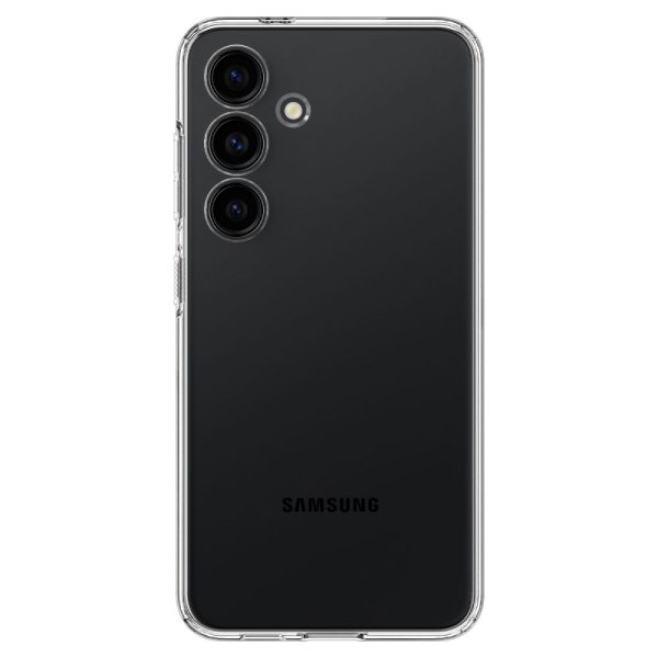 Šķidro kristālu aizsargvāciņš Samsung Galaxy S24+ tālrunim - caurspīdīgs