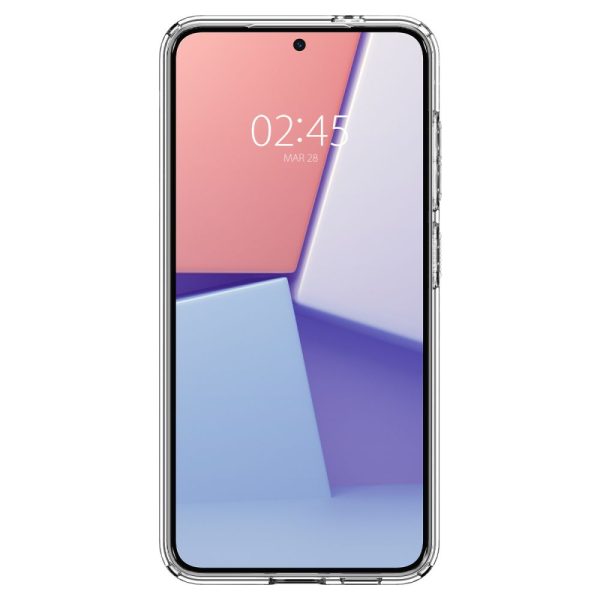 Šķidro kristālu aizsargvāciņš Samsung Galaxy S24+ tālrunim - caurspīdīgs