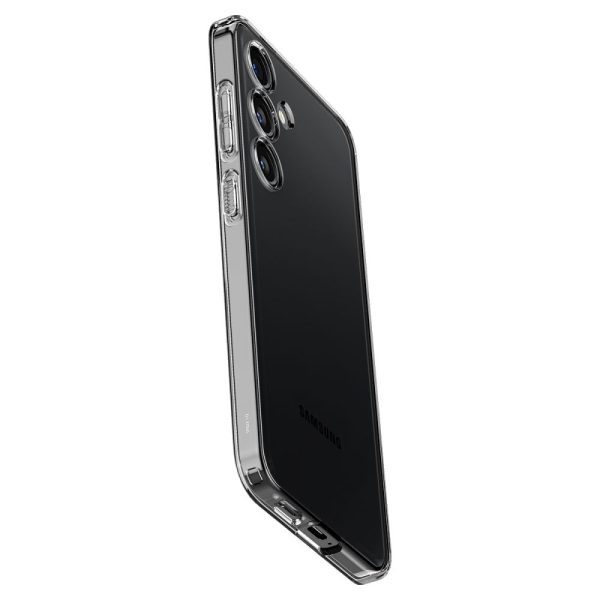 Šķidro kristālu aizsargvāciņš Samsung Galaxy S24+ tālrunim - caurspīdīgs