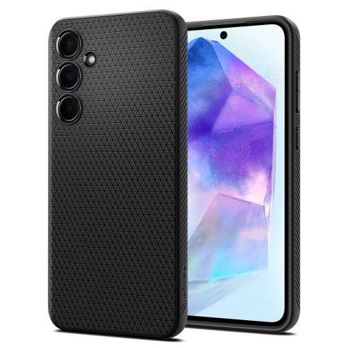 Aizsargvāciņš Samsung Galaxy A55 5G Liquid Air - matēti melns