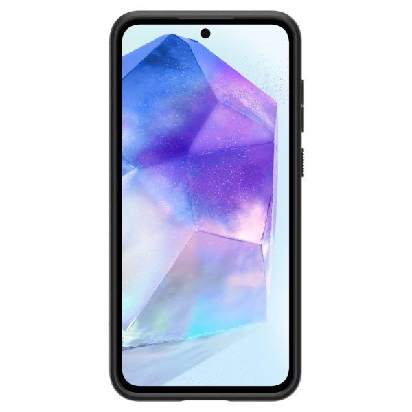 Samsung Galaxy A55 5G Ultra Hybrid aizmugurējais vāciņš - matēti melns