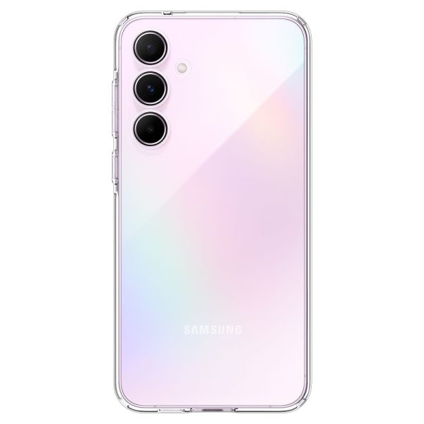 Samsung Galaxy A55 5G šķidro kristālu aizmugurējais vāciņš - caurspīdīgs