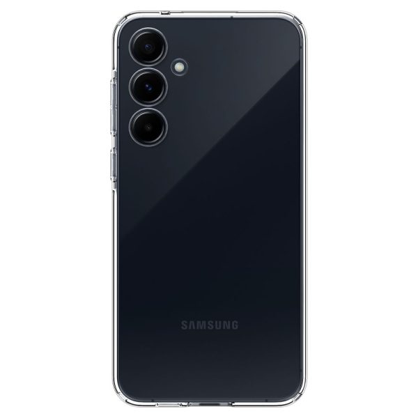 Samsung Galaxy A55 5G šķidro kristālu aizmugurējais vāciņš - caurspīdīgs