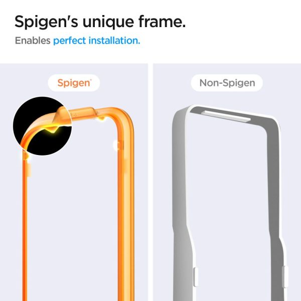 Rūdīts stikls ar montāžas rāmi priekš Samsung Galaxy A55 Glas tR AlignMaster - 2 gab.