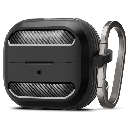Samsung Galaxy Buds 3 / 3 Pro Rugged Armor austiņu maciņš - melns