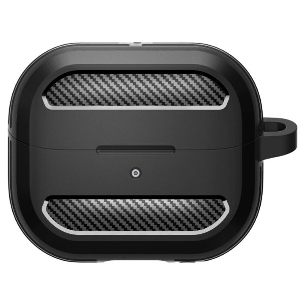 Samsung Galaxy Buds 3 / 3 Pro Rugged Armor austiņu maciņš - melns