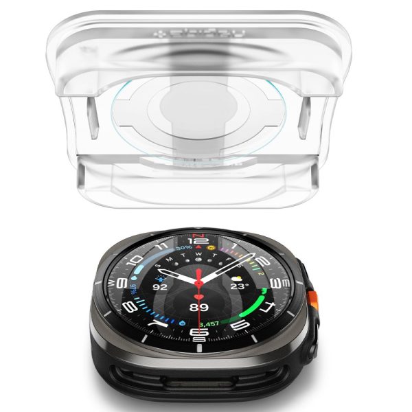 Rūdīts stikls ar montāžas rāmi Samsung Galaxy Watch Ultra 47 mm - 2 gab.