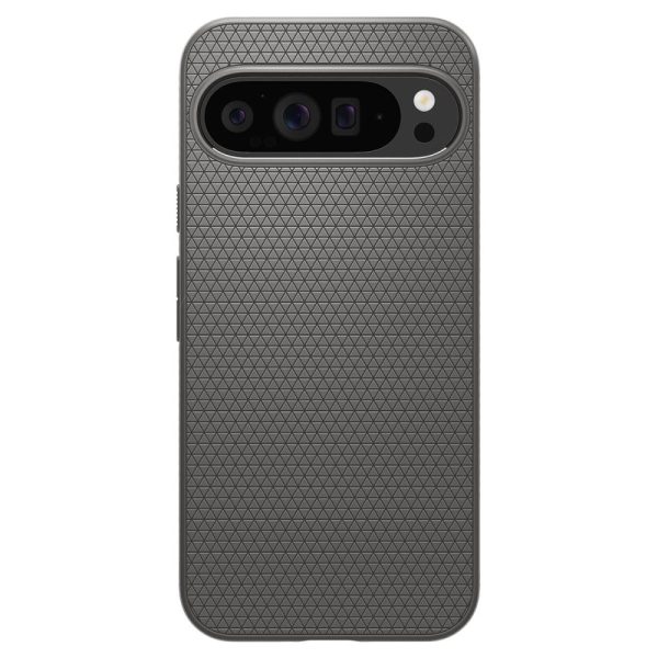 Google Pixel 9 Pro XL Liquid Air aizsargvāciņš — pelēks
