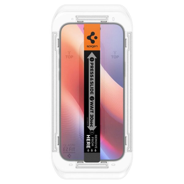 Rūdīta stikla ekrāna aizsargs iPhone 16 Pro Glas.tR EZ Fit