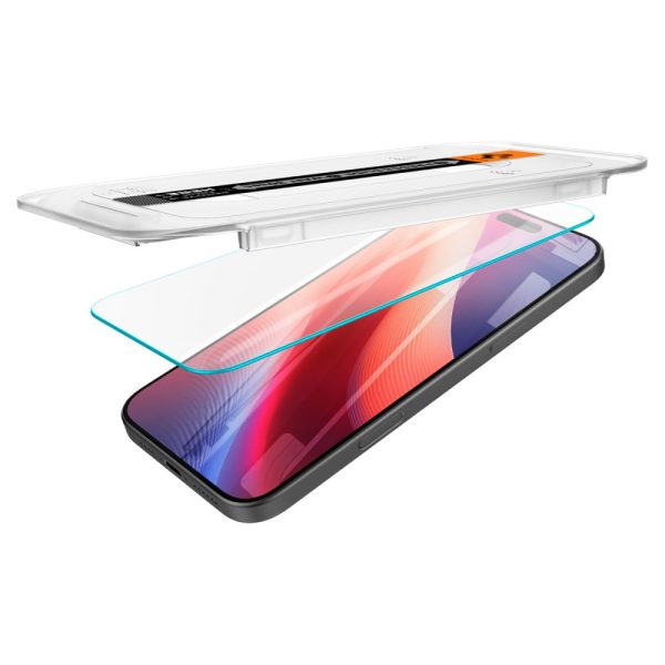 Rūdīta stikla ekrāna aizsargs iPhone 16 Pro Glas.tR EZ Fit