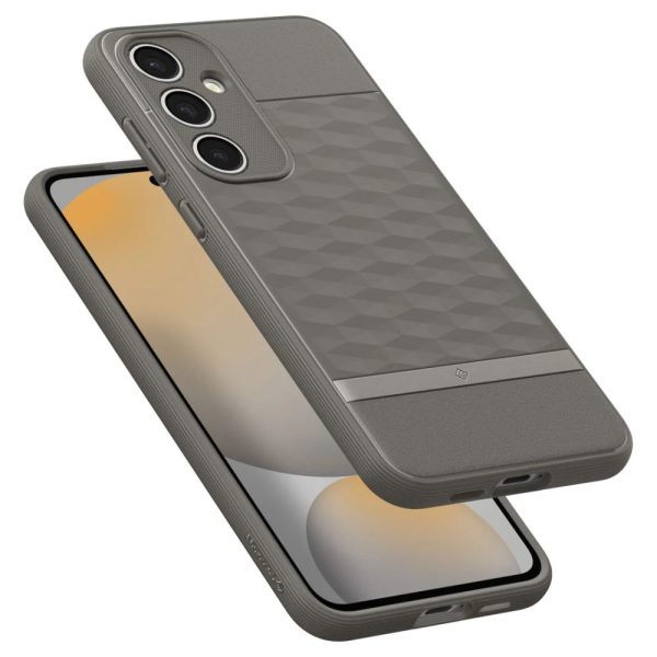 Caseology Parallax maciņš Samsung Galaxy S24 FE tālrunim - pelēks
