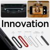 iPhone 16e Ultra Hybrid T MagSafe vāciņš — caurspīdīgs melns