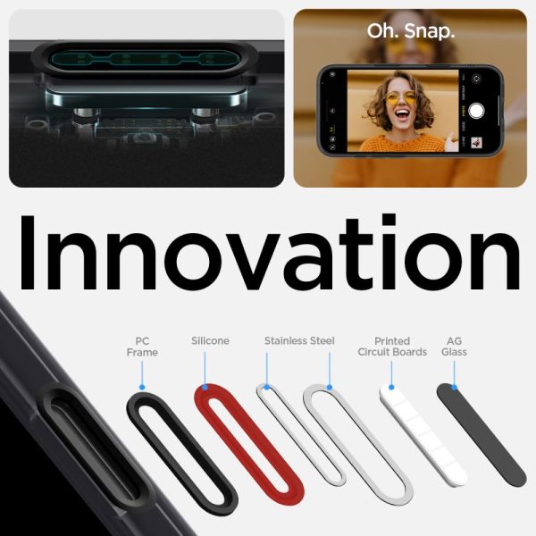iPhone 16e Ultra Hybrid T MagSafe vāciņš — caurspīdīgs melns