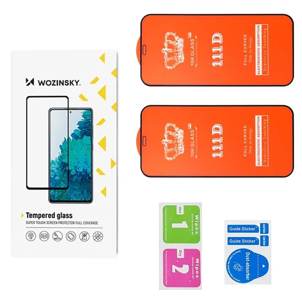 Rūdīta stikla ekrāna aizsargs Samsung Galaxy M16 rūdīta stikla ekrāna aizsargs - 2 gab.