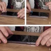 Rūdīts stikls Samsung Galaxy M16 pilnībā līmējamam rūdītam stiklam - 2 gab.