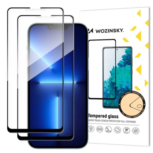 Rūdīts stikls Samsung Galaxy A06 5G / A05 pilnībā līmējamam rūdītam stiklam - 2 gab.