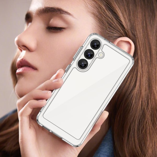 Xiaomi 15 Outer Space maciņš ar gēla rāmi - caurspīdīgs