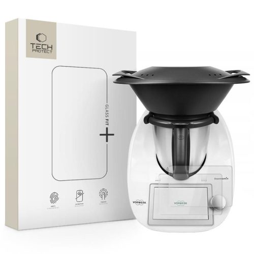 Rūdīts stikls Thermomix TM6 ekrānam, caurspīdīgs - 2 gab.
