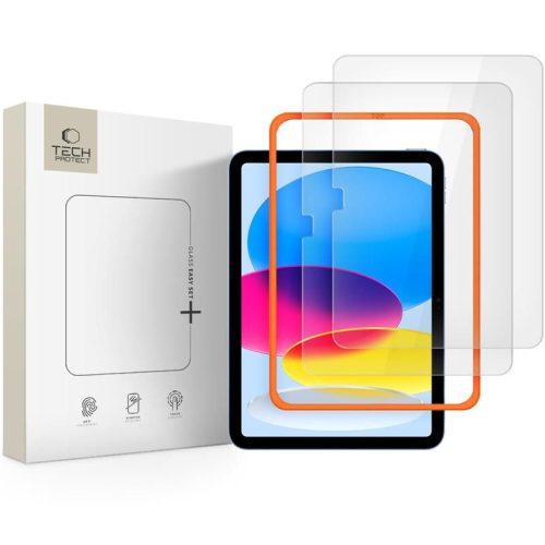 Rūdīts stikls iPad 10.9'' 2022 / iPad 11'' 2025 Easy Set+ - 2 gab.