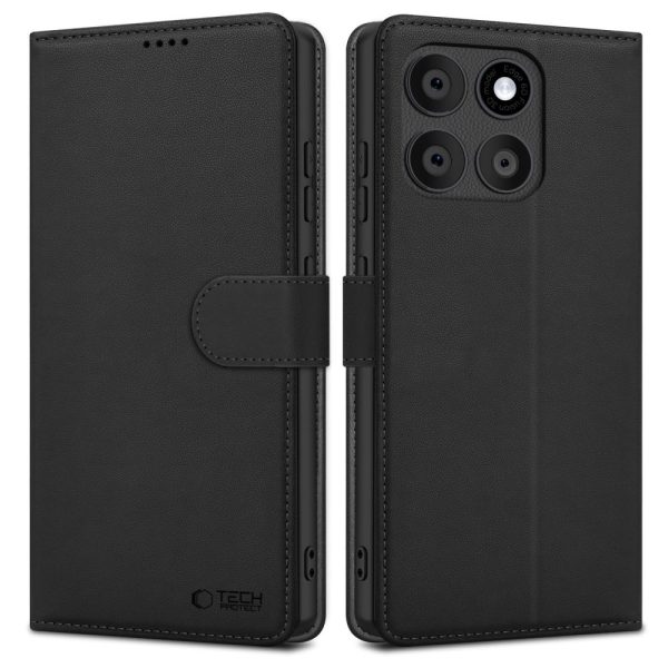Motorola Edge 60 Fusion maciņš-apvalks - melns