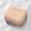 Aizsargājošs silikona maciņš Apple AirPods 4 austiņām - bēšs