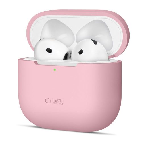 Aizsargājošs silikona maciņš Apple AirPods 4 austiņām - rozā
