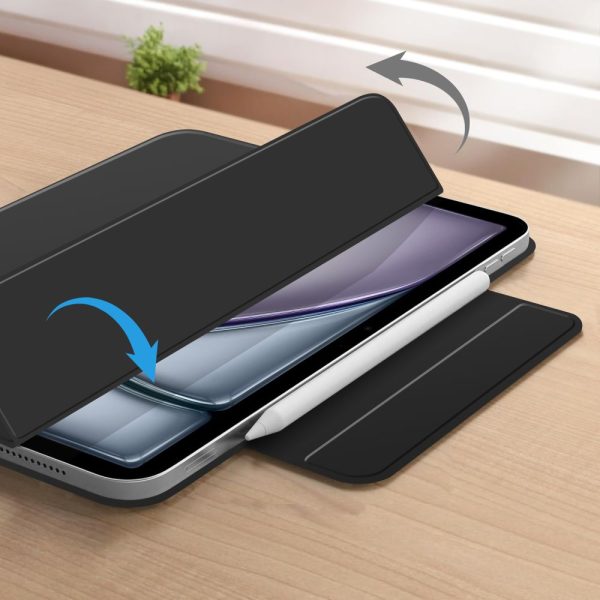 Aizsargvāciņš iPad Air 13'' 2024 / 2025 Smartcase Magnetic - melns