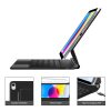 iPad 10.9'' 2022 / iPad 11'' 2025 Smartcase magnētiskais tastatūras maciņš - melns