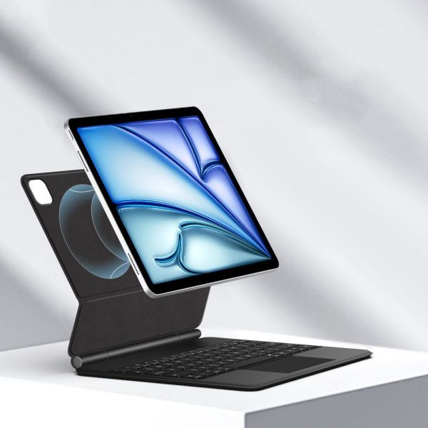 iPad Air 10.9'' 2020 / 2022 / iPad Air 11'' 2024 / 2025 Smartcase magnētiskais tastatūras maciņš - melns