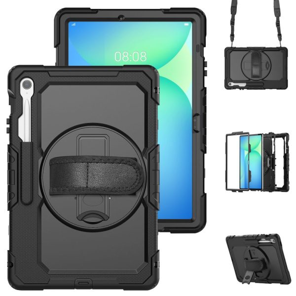Samsung Galaxy Tab S10 FE+ Solid maciņš - melns