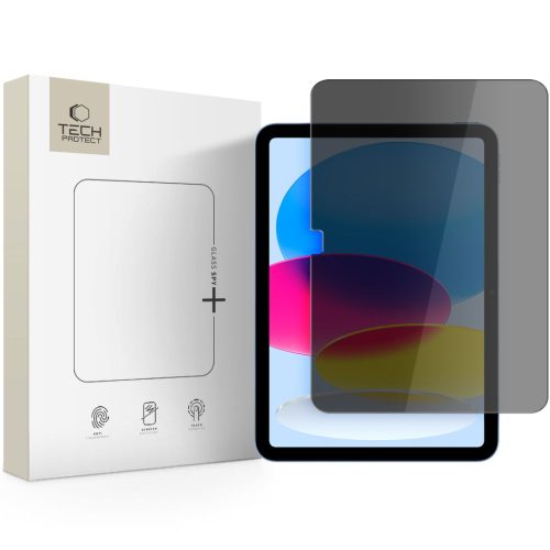 Konfidencialitātes stikls iPad 10.9'' 2022 / iPad 11'' 2025 Glass Spy+