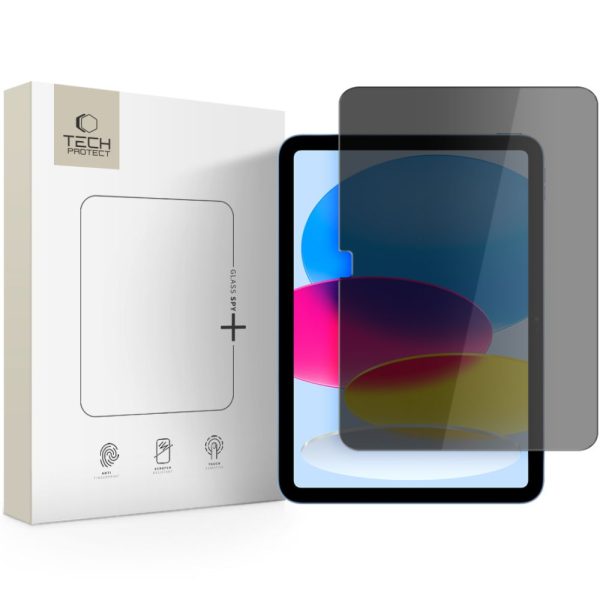 Konfidencialitātes stikls iPad 10.9'' 2022 / iPad 11'' 2025 Glass Spy+